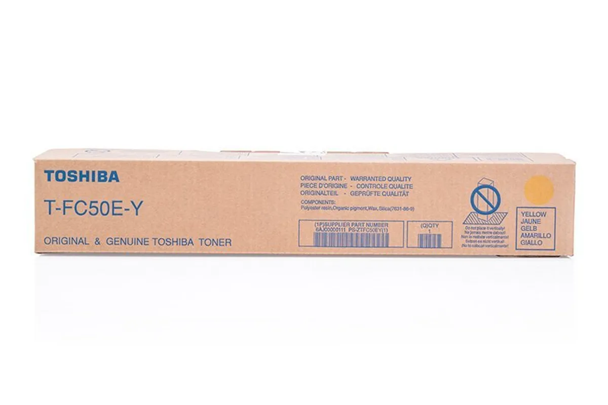 Toshiba T-FC50E-Y / 6AJ00000111 / 6AJ00000225 Toner gelb