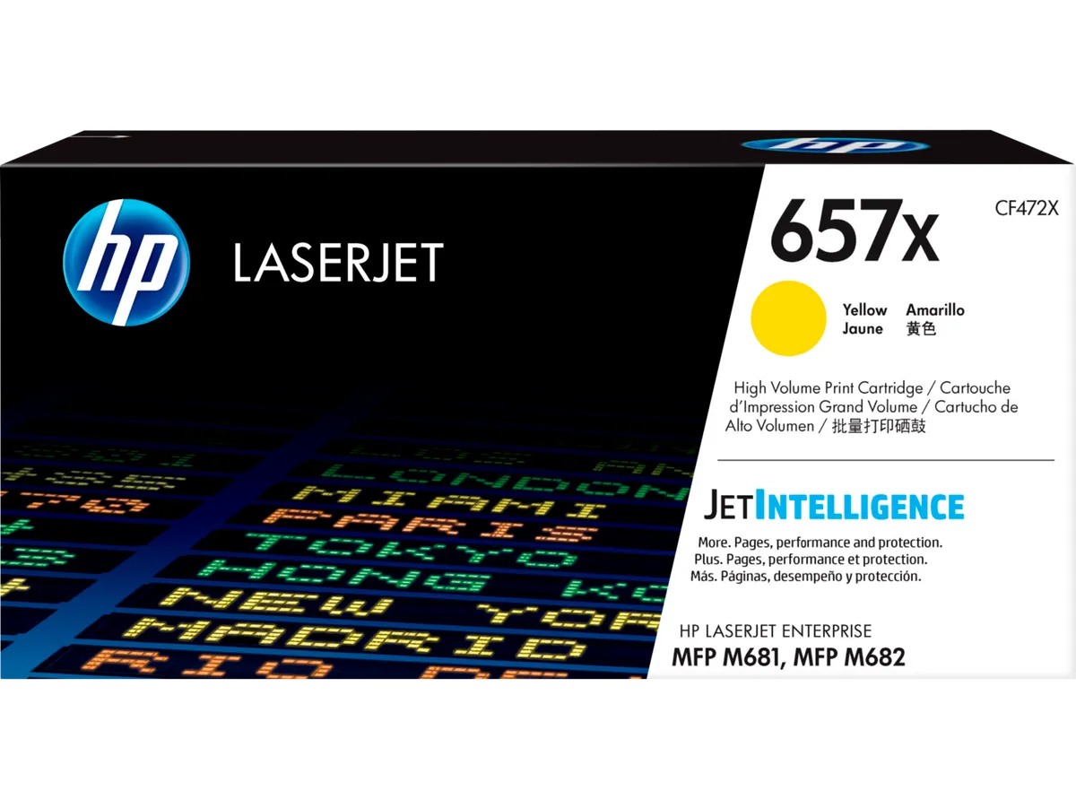 HP 657X / CF472X Toner gelb