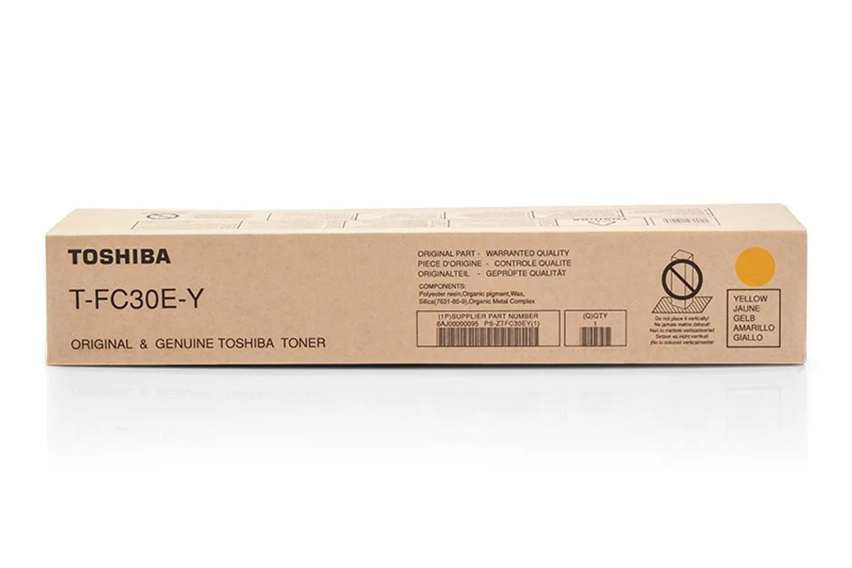 Toshiba T-FC30E-Y / 6AG00004454 / 6AJ00000095 / 6AJ00000207 Toner gelb
