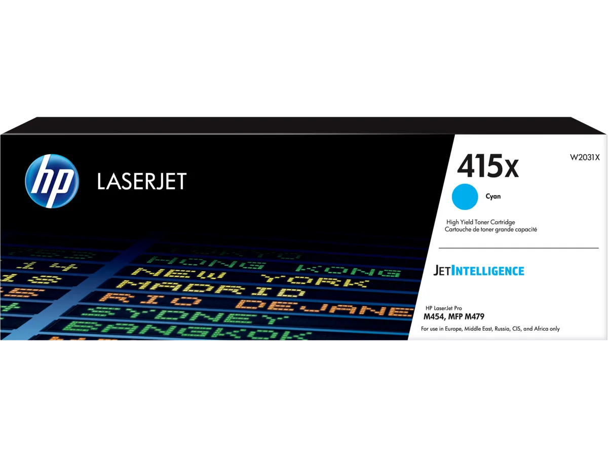 HP 415X / W2031X Toner cyan