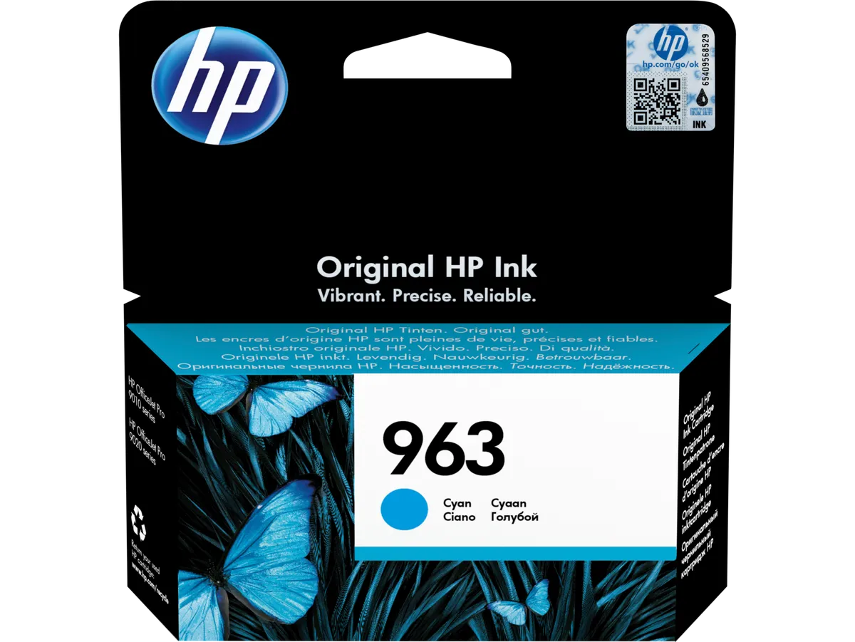 HP 963 / 3JA23AE Tinte cyan