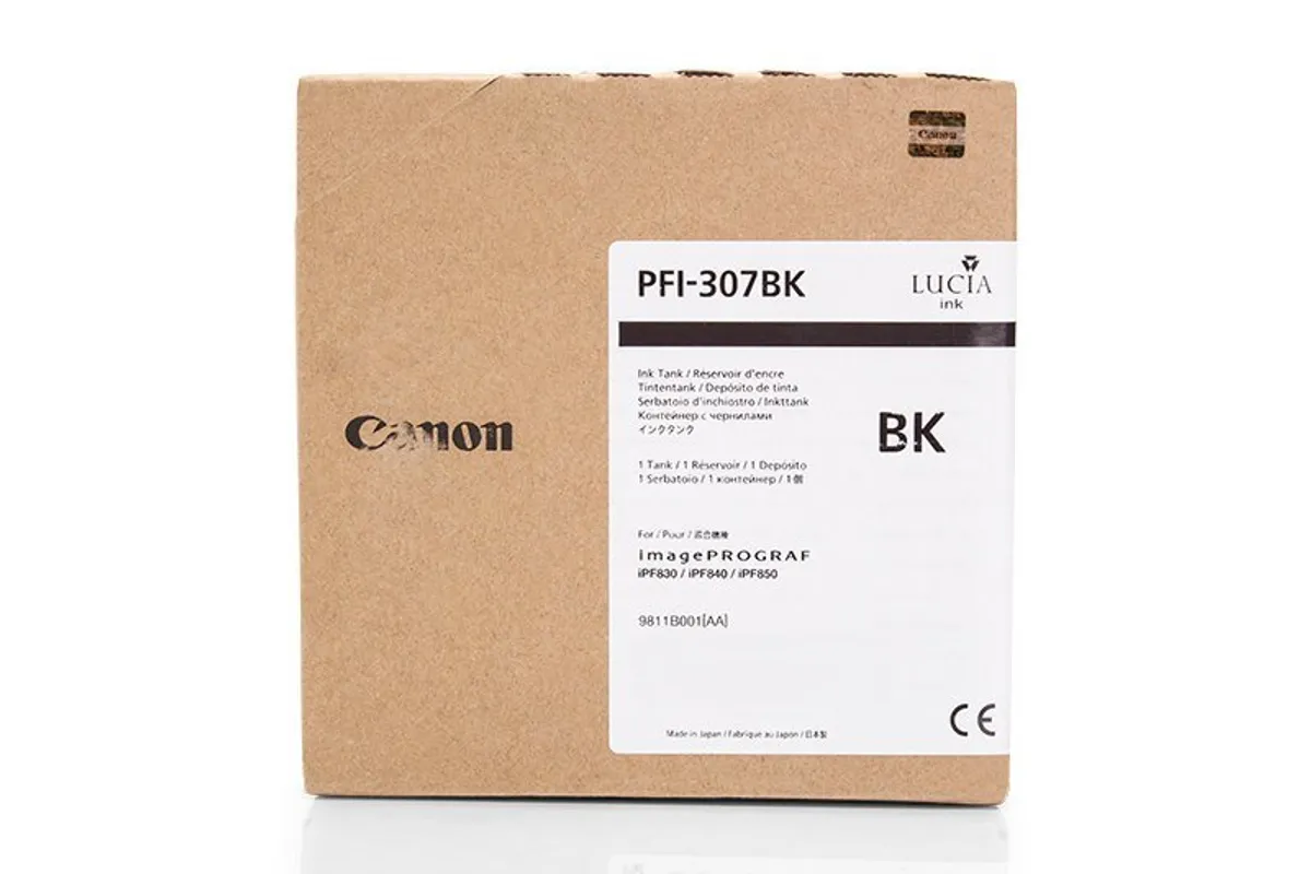 Canon PFI-307 BK / 9811B001 Tinte schwarz