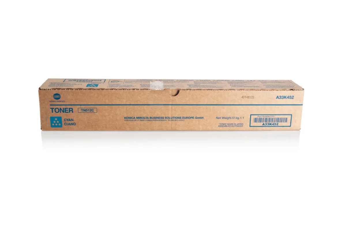 Konica Minolta TN-512 C / A33K452 Toner cyan