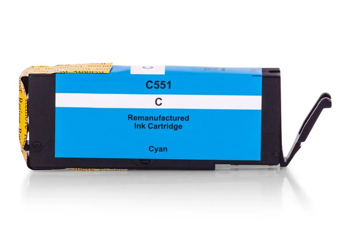 XL Tinte kompatibel zu Canon CLI-551C / 6444B001 cyan