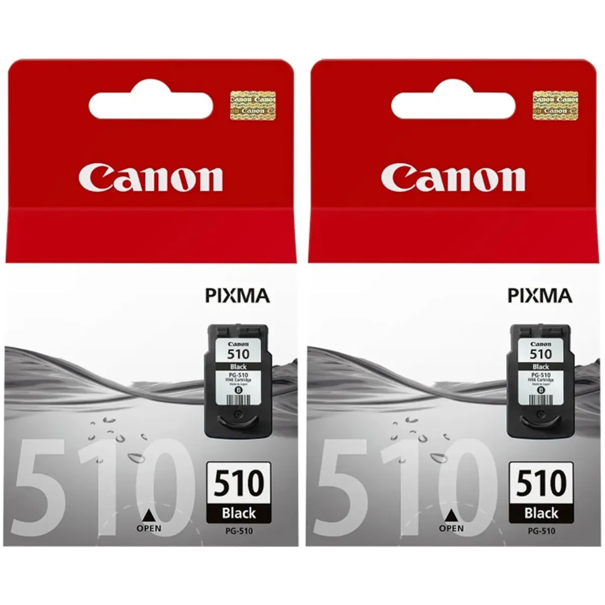 Canon PG-510 Tinten Doppelpack schwarz (2 Stück)