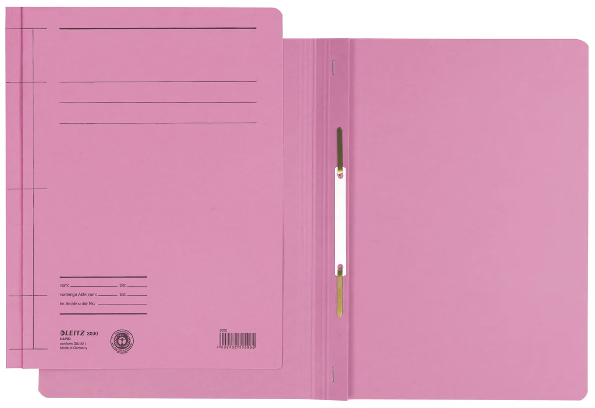 Leitz 30000022 Schnellhefter  pink (25 Stück) (Karton, DIN A4)