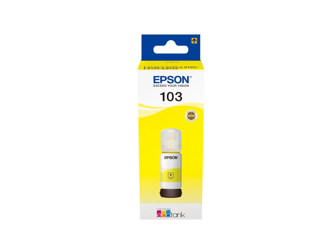 Epson 103 / T00S4 / C13T00S44A Tintenflasche gelb