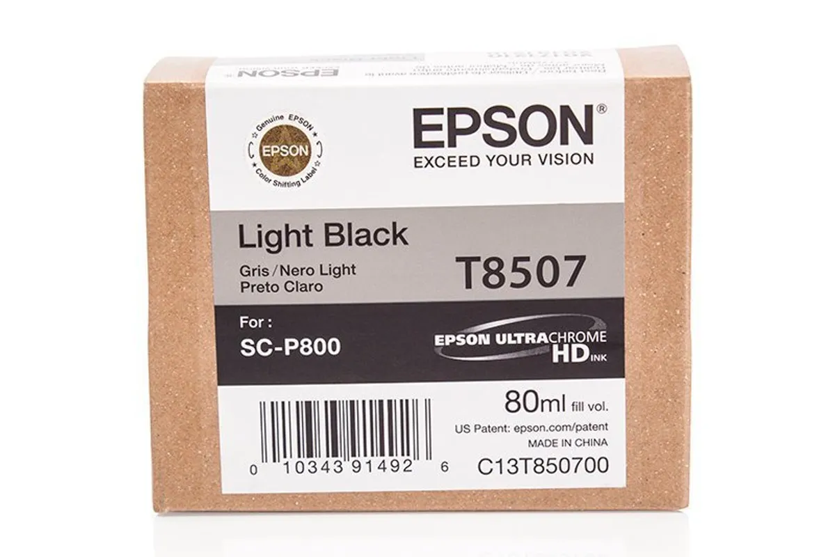 Epson T8507 / C13T850700 Tinte schwarz