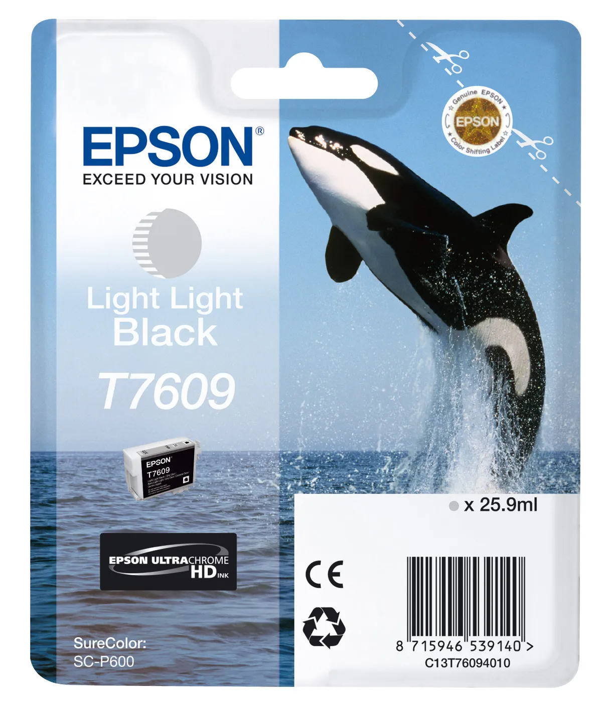Epson T7609 / C13T76094010 Tinte schwarz