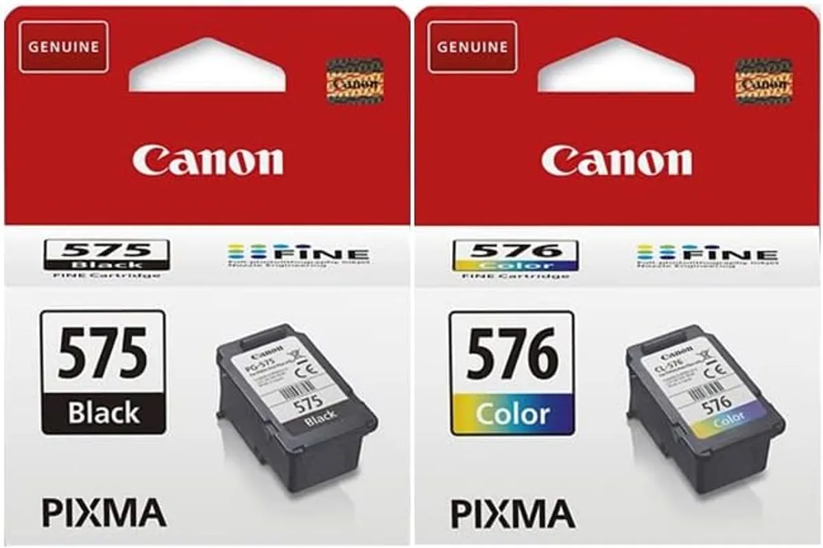 Canon PG-575 & CL-576 Tinte schwarz, color