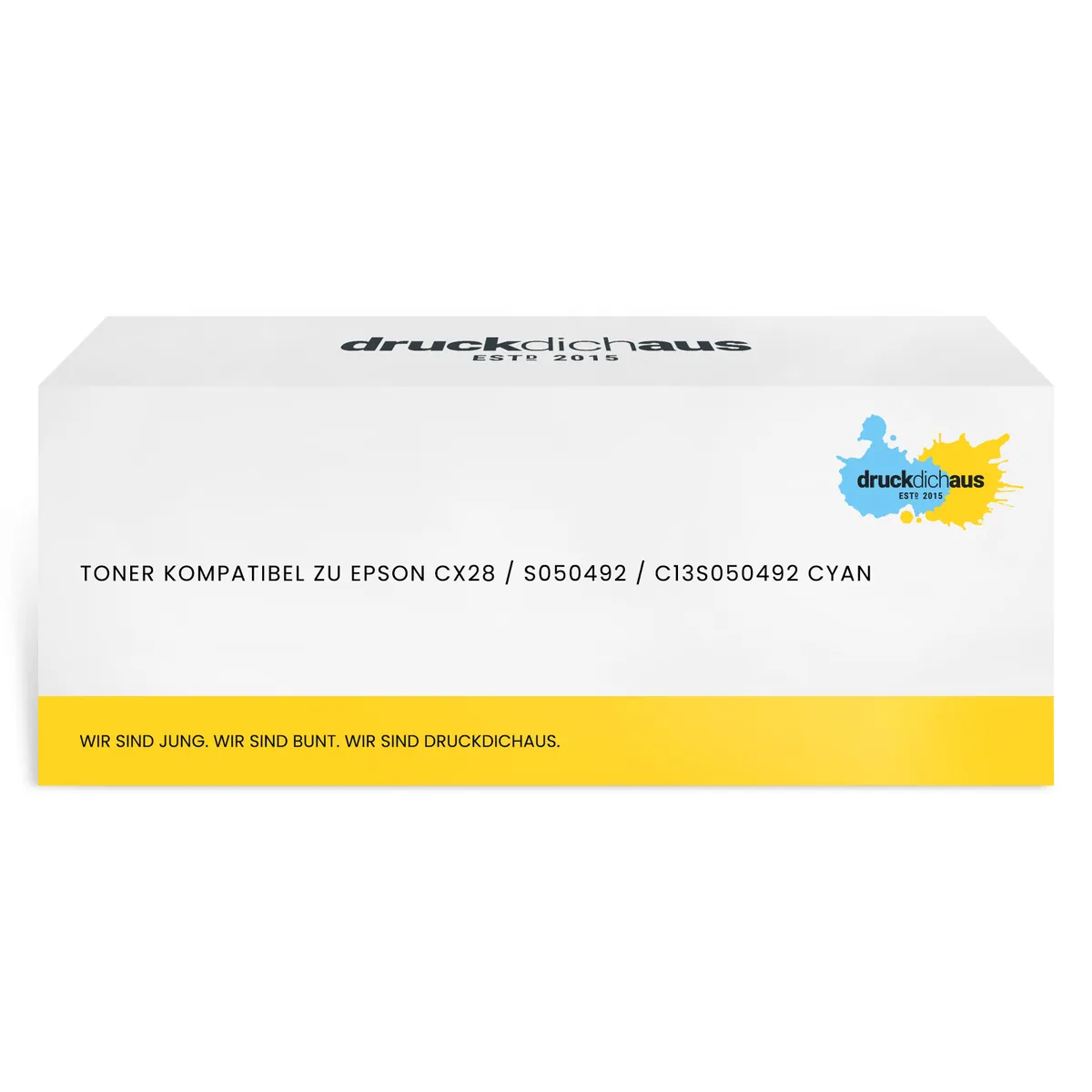 Toner kompatibel zu Epson CX28 / S050492 / C13S050492 cyan