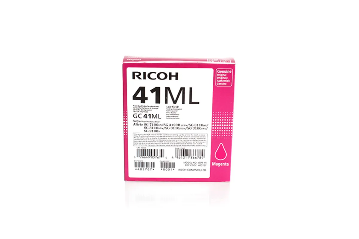Ricoh GC-41 ML / 405767 Tinte magenta