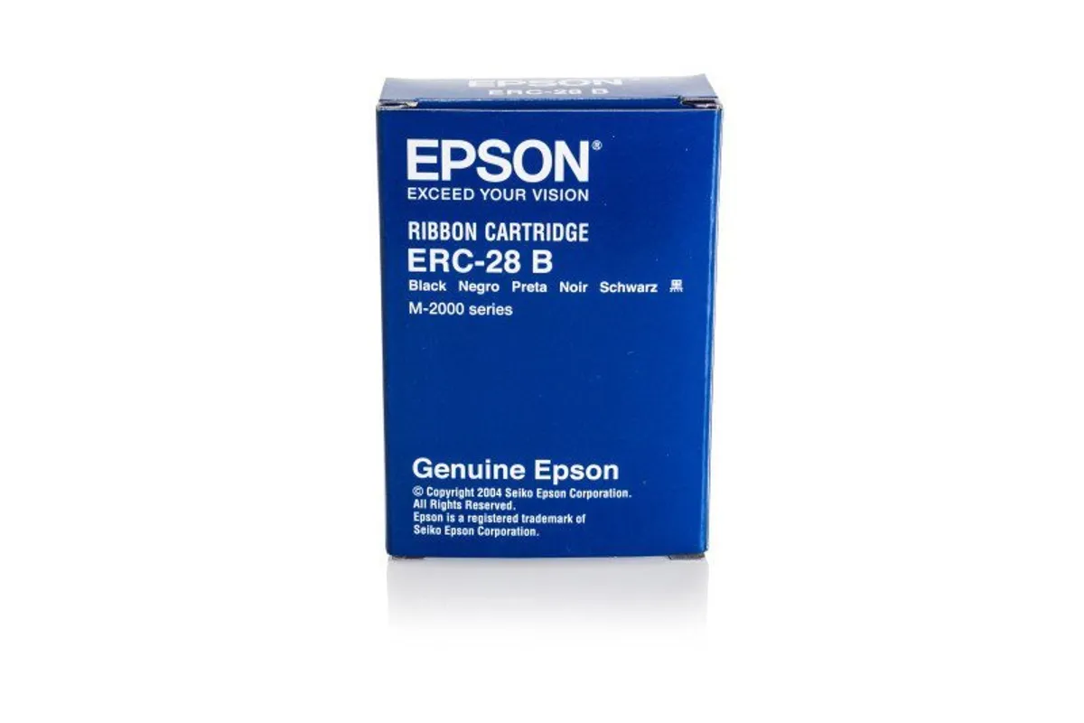 Epson ERC-28-B / C43S015227 / C43S015435 Farbband /Farbrolle schwarz