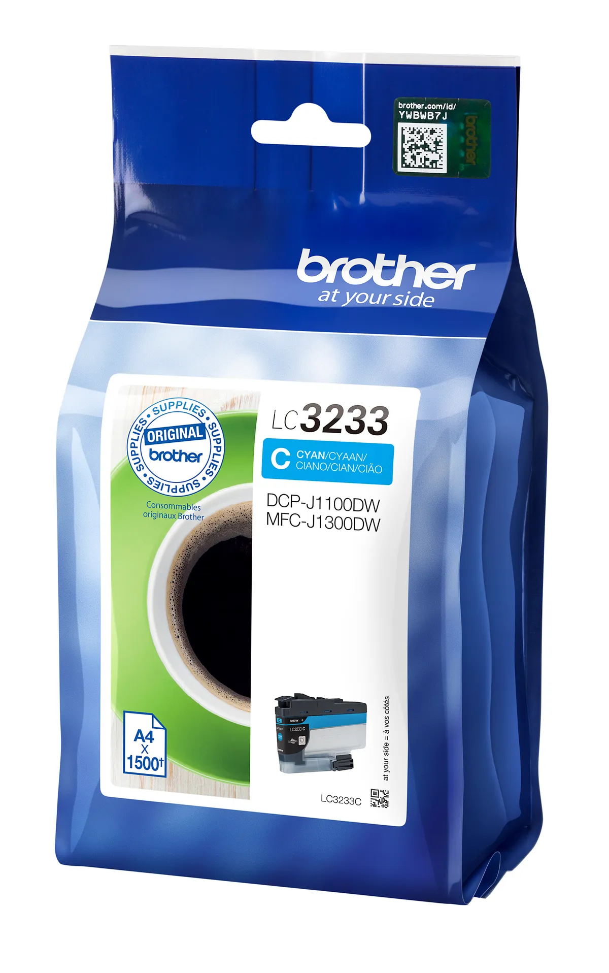 Brother LC-3233C Tinte cyan