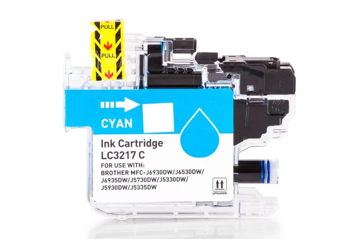 Tinte kompatibel zu Brother LC-3217C / LC-3219C cyan