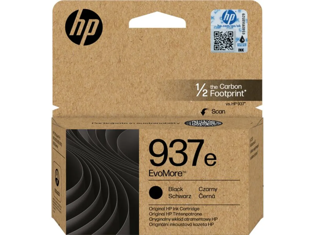 HP 937e / 4S6W9NE Tinte schwarz