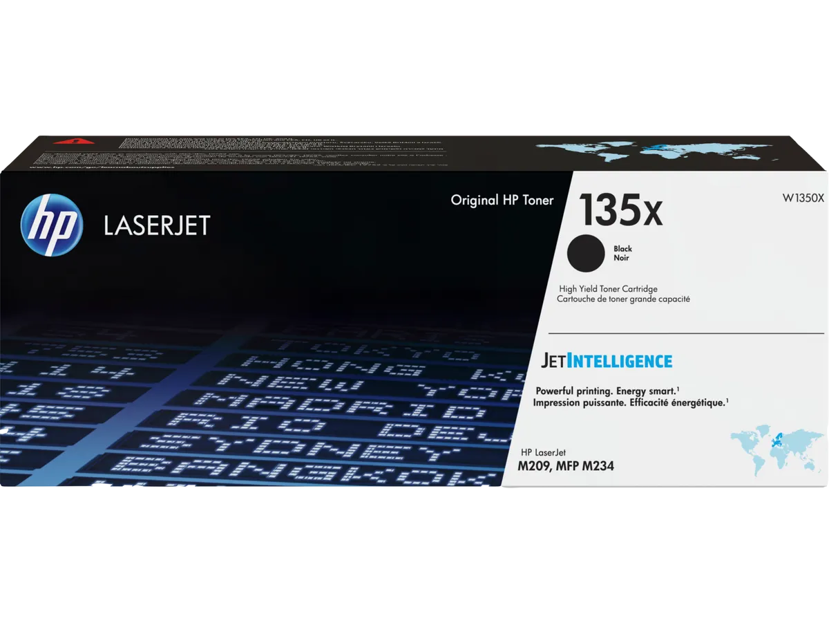 HP 135X / W1350X Toner schwarz