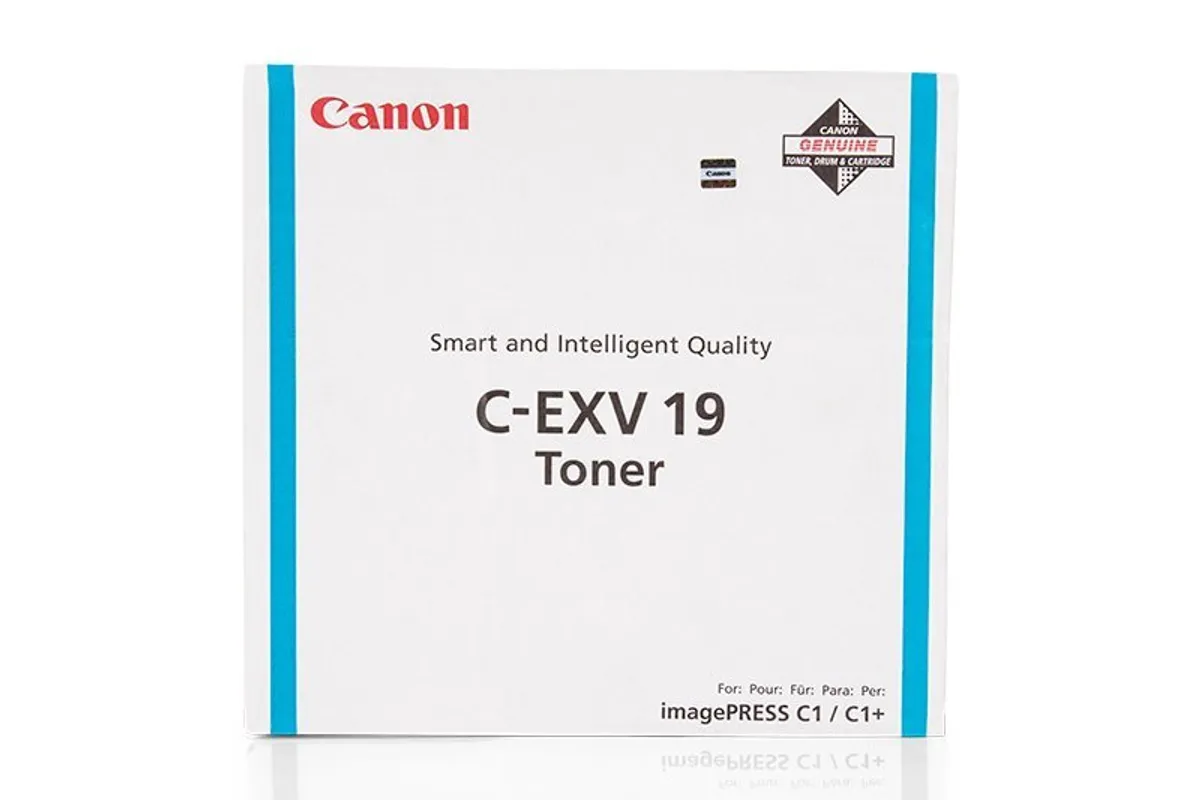 Canon C-EXV 19 / 0398B002 Toner cyan