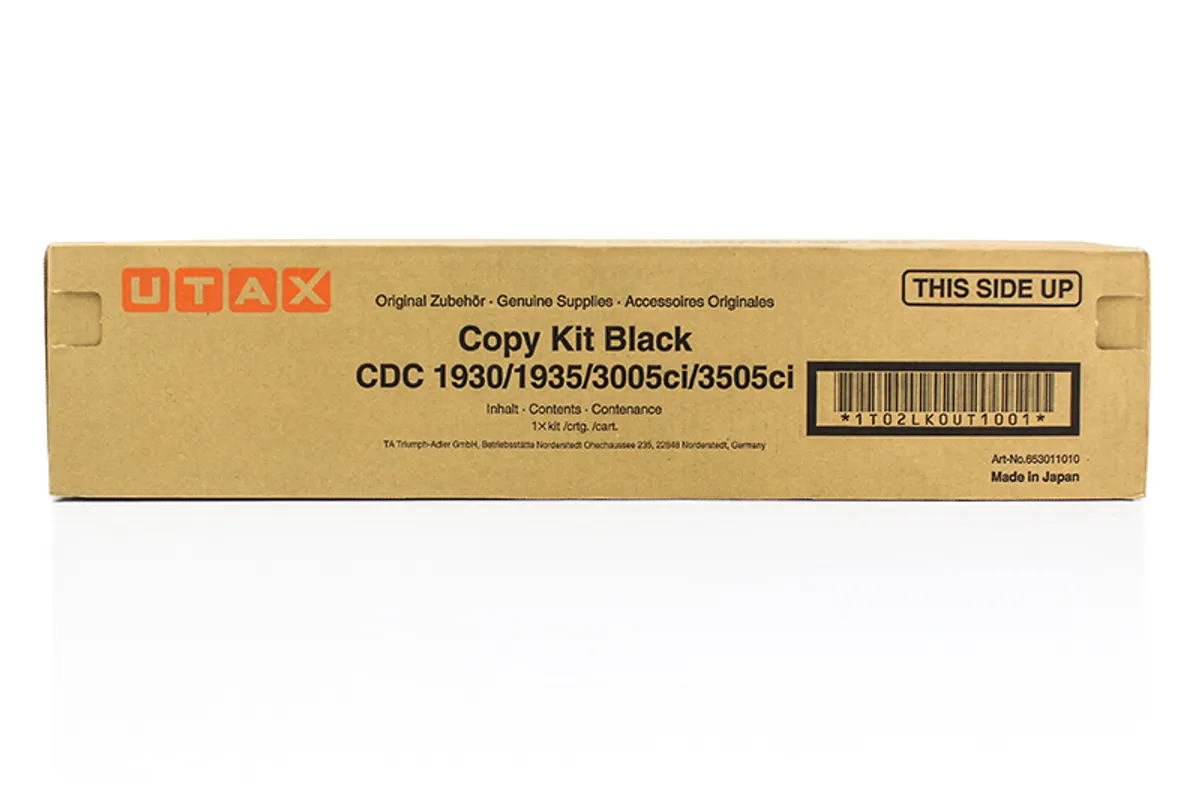 Utax 653010010 / 653010015 / 653011010 Toner schwarz