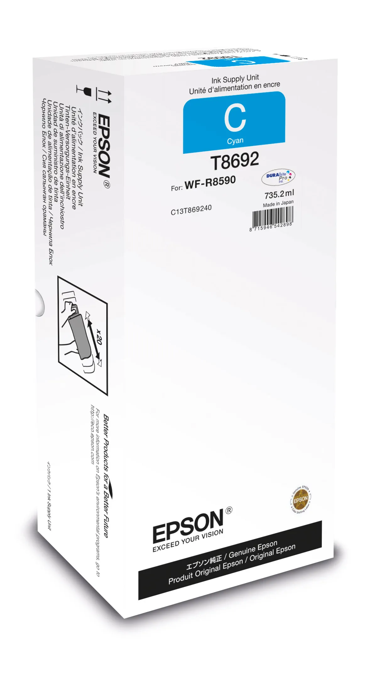 Epson T8692 / C13T869240 Tinte cyan