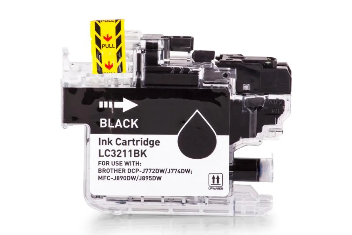 XL Tinte kompatibel zu Brother LC-3211BK / LC-3213BK schwarz