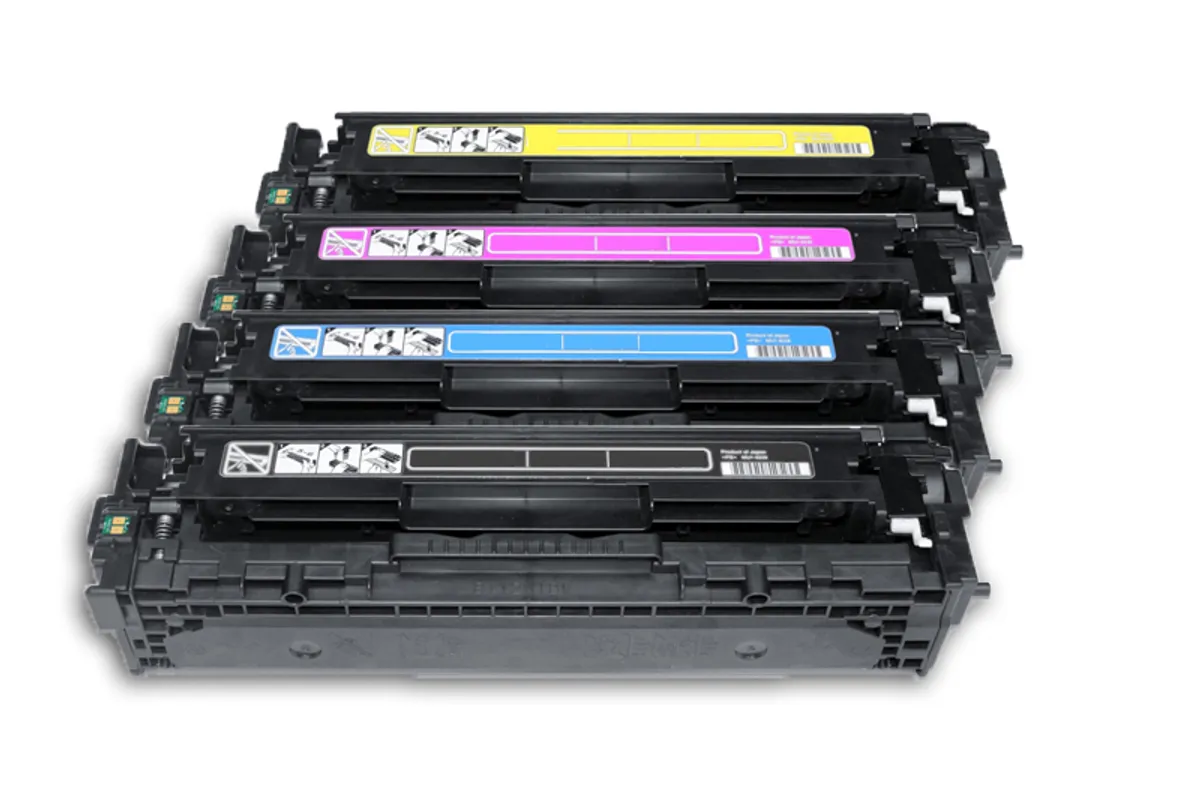 Toner Sparset kompatibel zu HP 128A / CE320A - CE323A schwarz, cyan, magenta, gelb  (4 Stück)