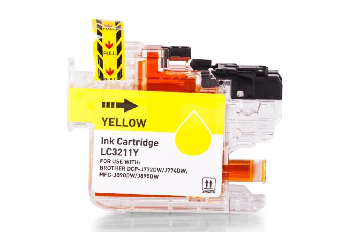 Tinte kompatibel zu Brother LC-3211Y / LC-3213Y gelb