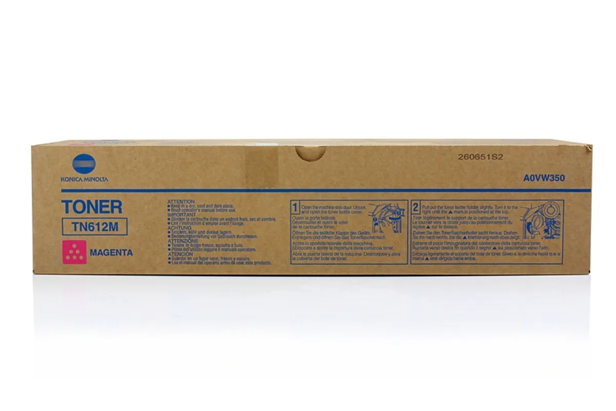 Konica Minolta TN-612 M / A0VW350 Toner magenta