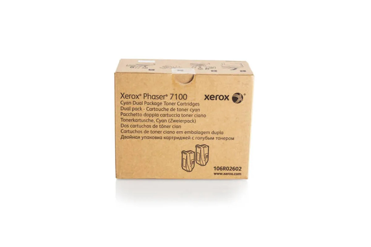 Xerox 106R02602 Toner Doppelpack cyan (2 Stück)