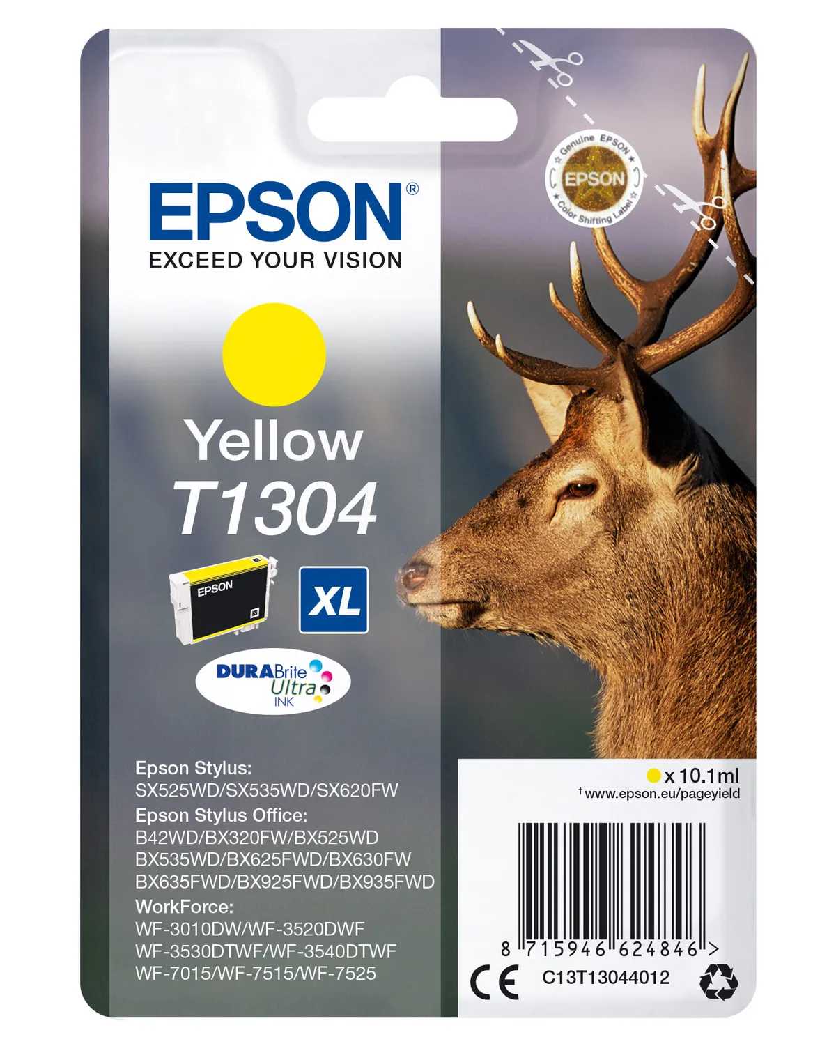 Epson T1304 / C13T13044012 / C13T13044022 Tinte gelb