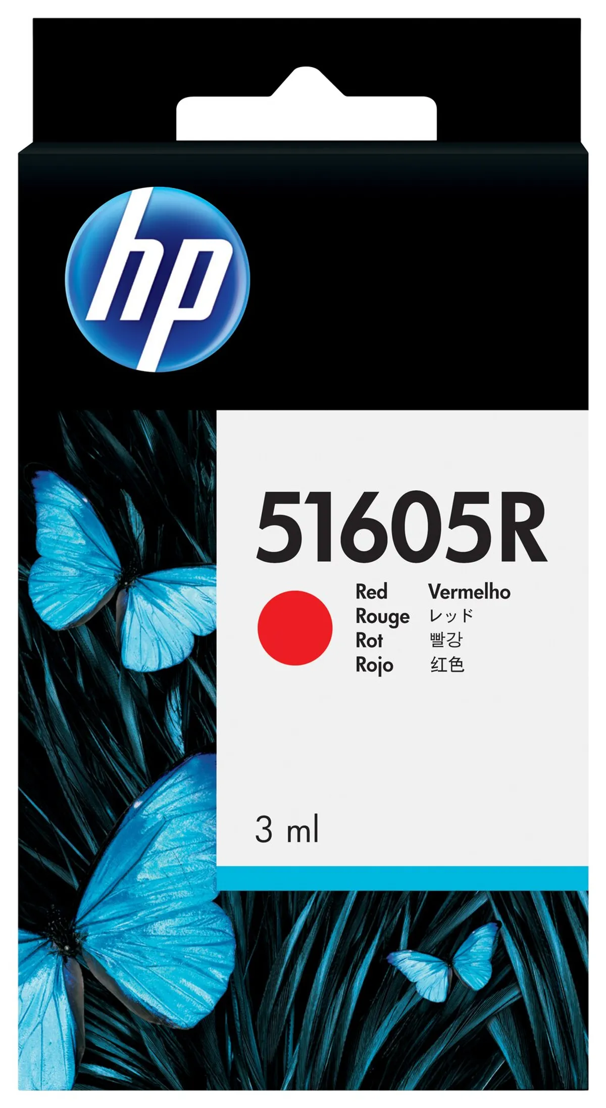 HP 51605R Tinte rot