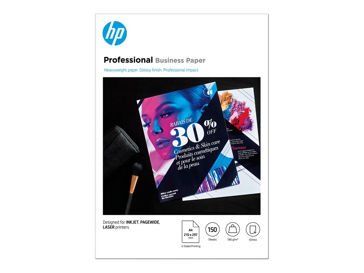 HP 3VK91A Fotopapier (21 x 29,7cm (DIN A4), 150 Blatt, 180 g/m²)