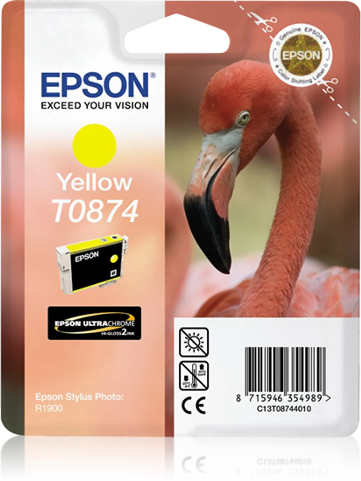 Epson T0874 / C13T08744010 Tinte gelb