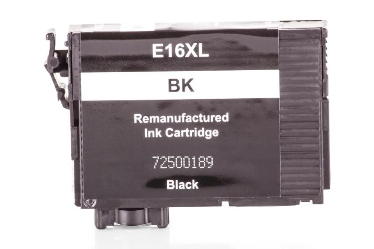 XL Tinte kompatibel zu Epson 16XL / T1631 / C13T16314010 schwarz