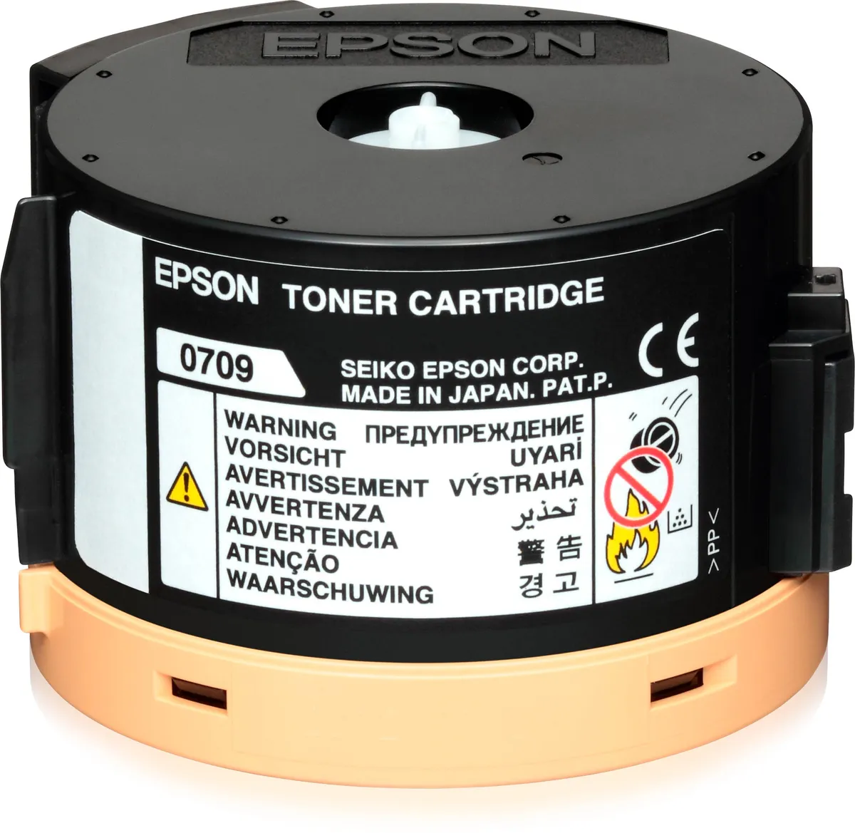 Epson 0709 / C13S050709 / S050709 Toner schwarz