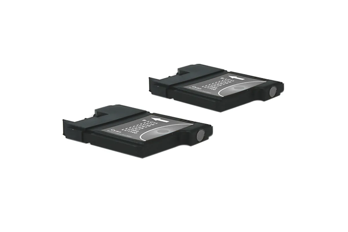 XL Tinten Sparset kompatibel zu Brother LC-1100 schwarz  (2 Stück)