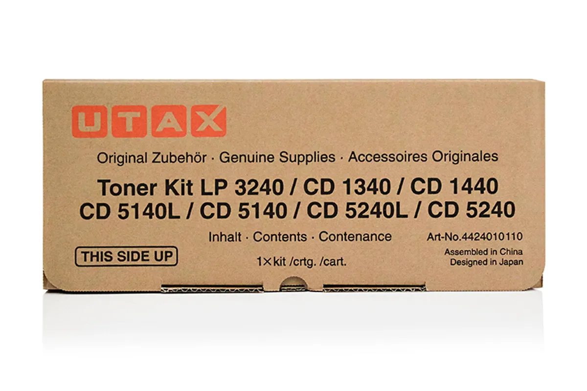 Utax 1T02LX0UTC / 4424010115 / 4424010110 Toner schwarz