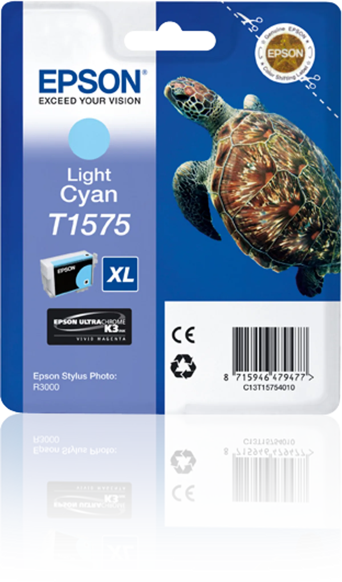 Epson T1575 / C13T15754010 Tinte photo cyan