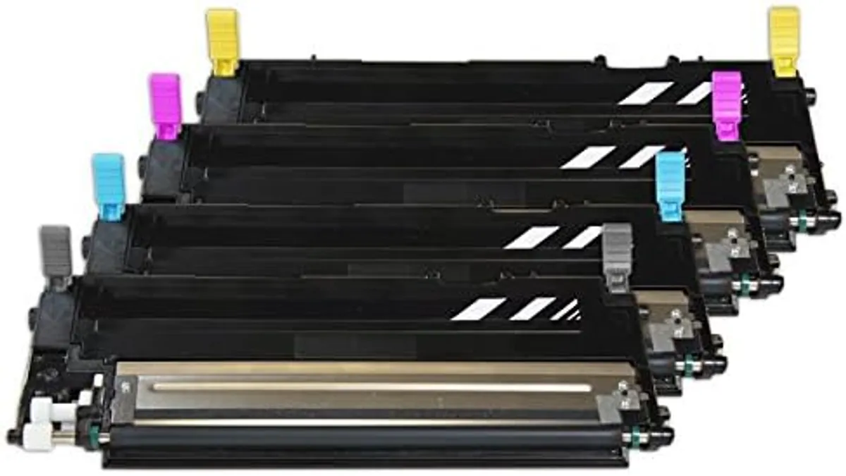 Toner Sparset kompatibel zu Dell 1235 / 593-10493 - 593-10496 schwarz, cyan, magenta, gelb  (4 Stück)