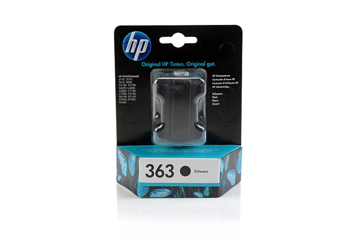 HP 363 / C8721EE Tinte schwarz