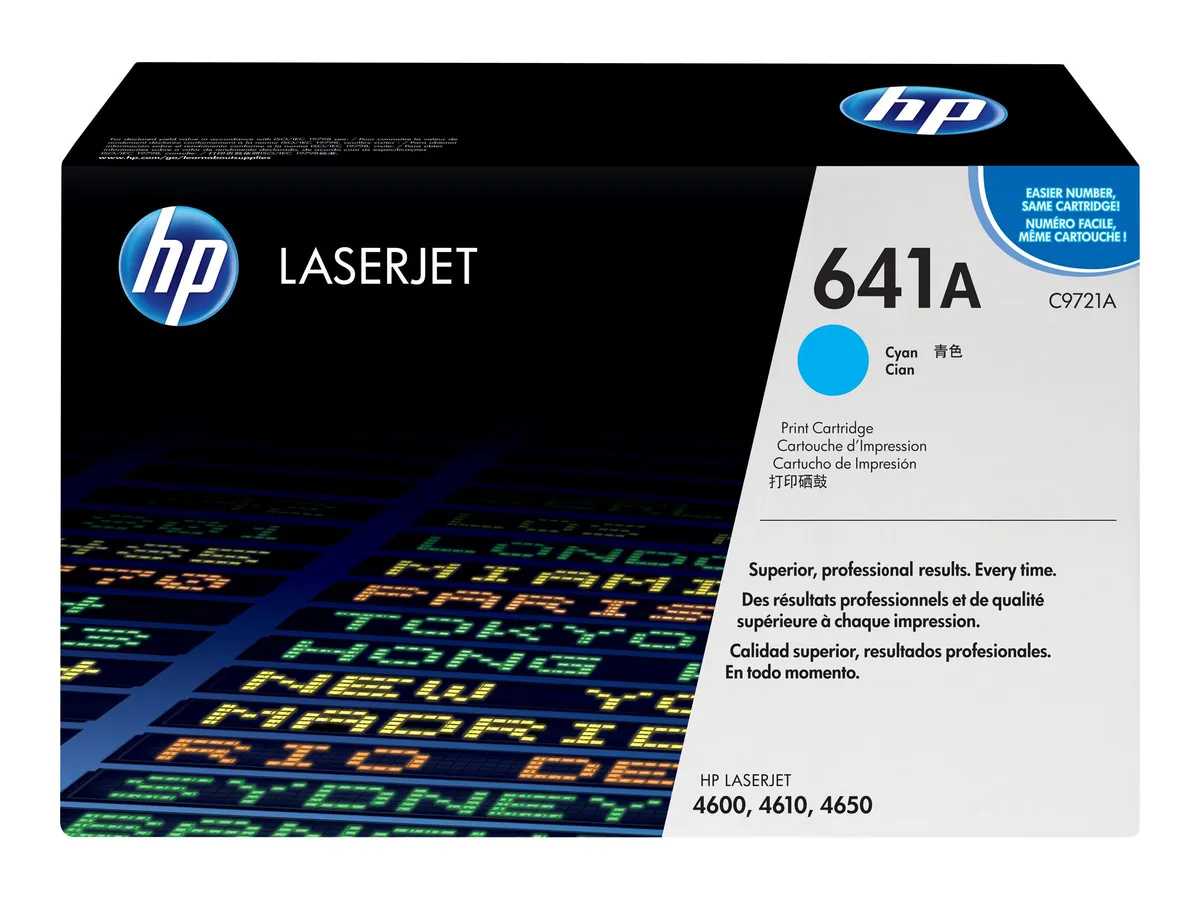 HP 641A / C9721A Toner cyan