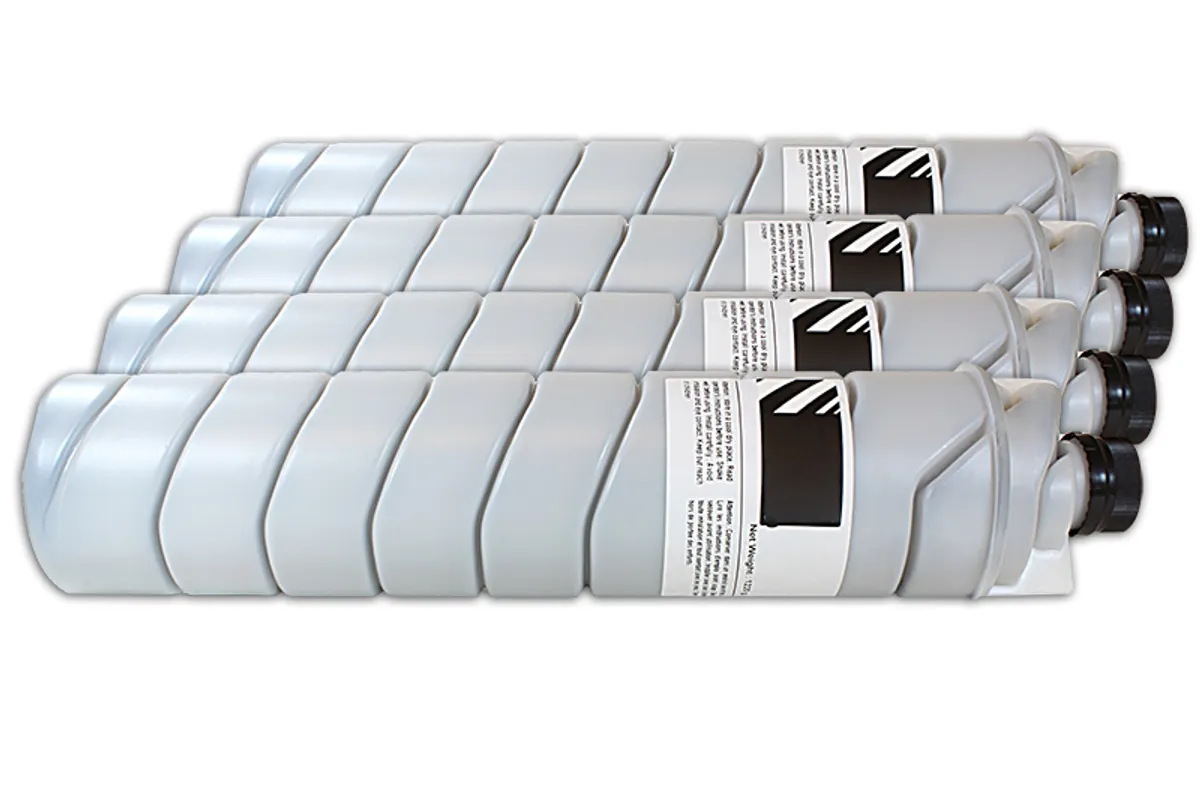 Toner Sparset kompatibel zu Ricoh TYPE5205D / 885241 schwarz  (4 Stück)