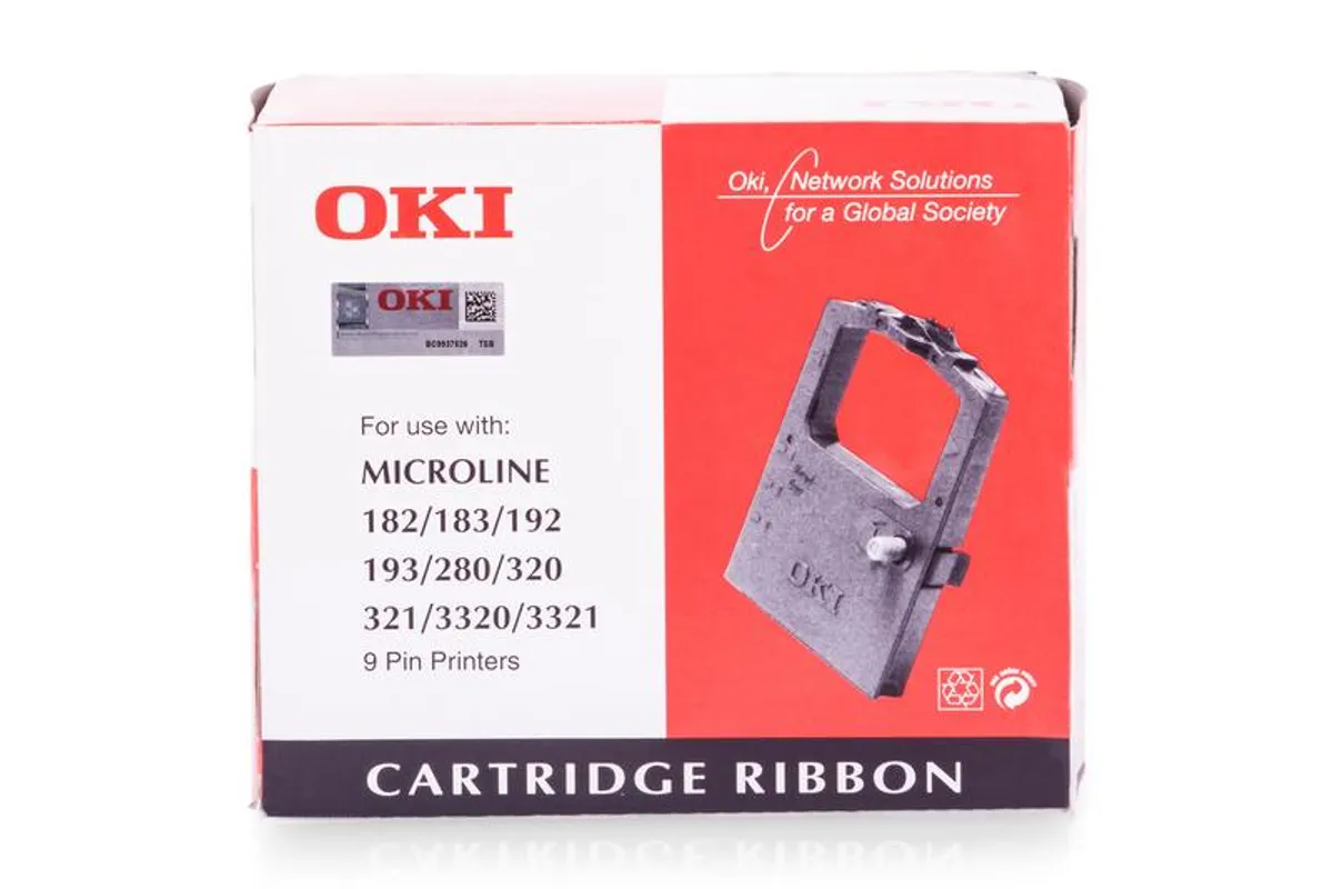 OKI 09002303 / 9002303 Farbband /Farbrolle schwarz