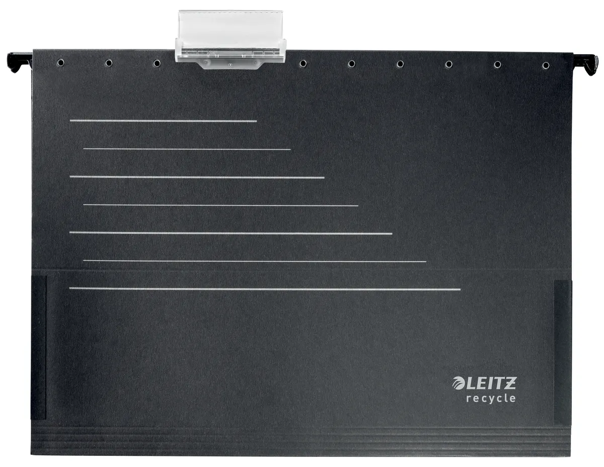 Leitz Alpha Recycle / 19220095 Hängetasche  schwarz (10 Stück)