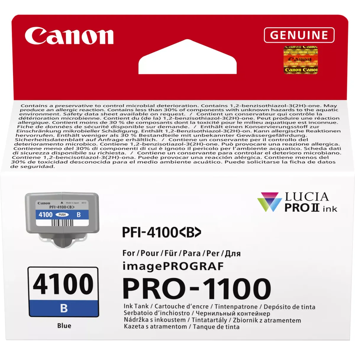 Canon PFI-4100B / 6786C001 Tinte blau
