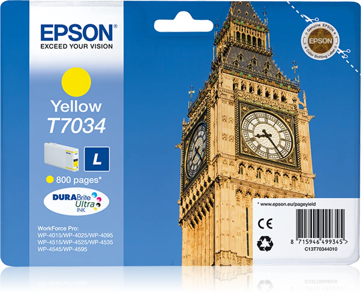 Epson T7034 / C13T70344010 Tinte gelb
