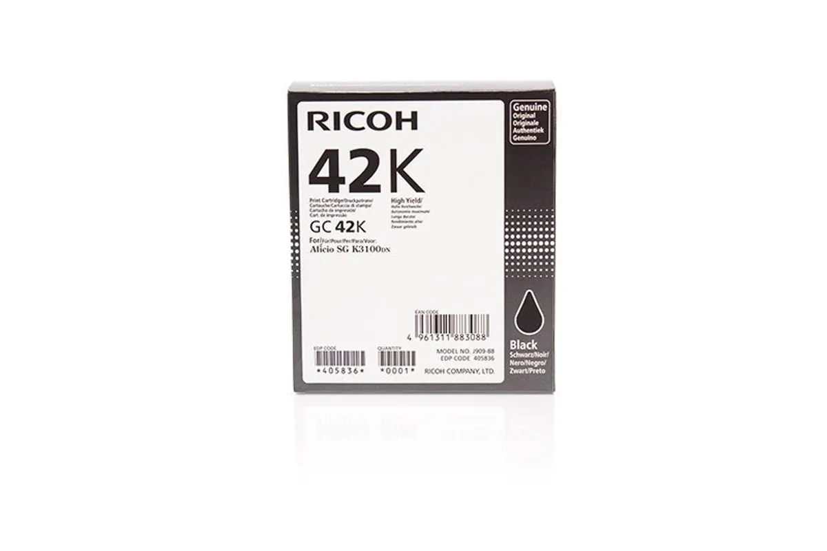 Ricoh GC-42 K / 405836 Tinte schwarz