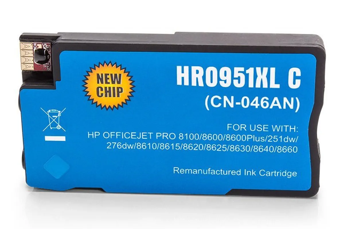 XL Tinte kompatibel zu HP 951XL / CN046AE cyan