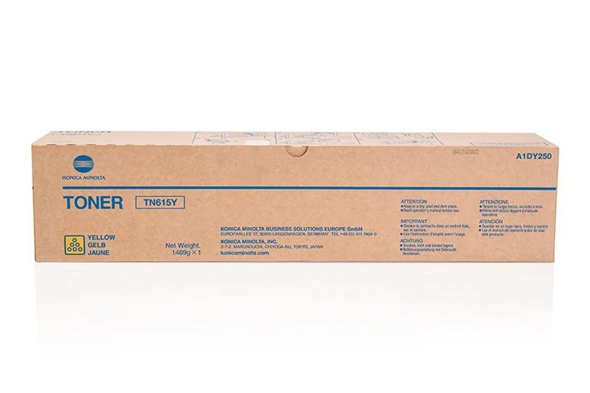 Konica Minolta TN-615 Y / A1DY250 / A1DY230 Toner gelb