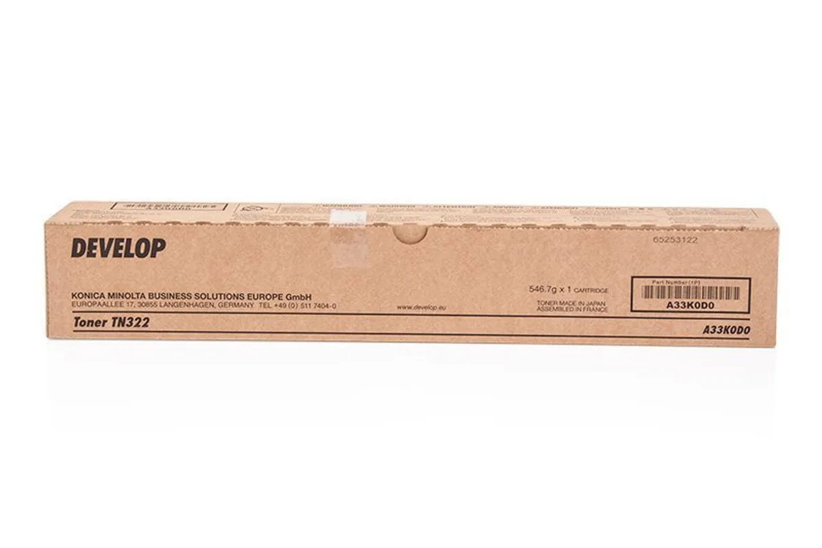 Develop TN-322 / A33K0D0 Toner schwarz
